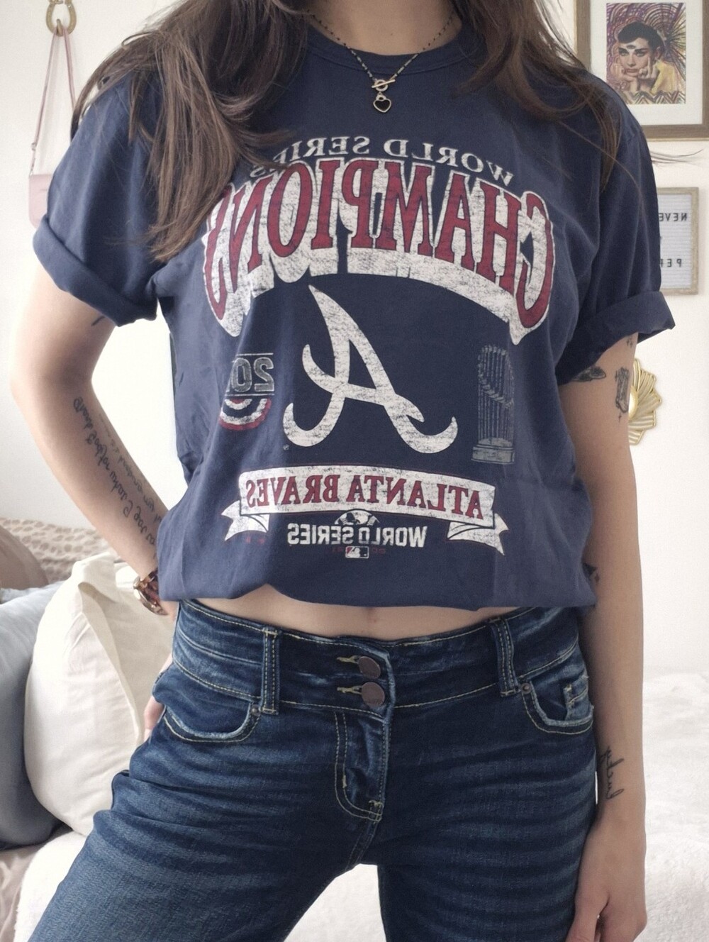 47 Atlanta Braves 2021 World Series Graphic Tee Shirt